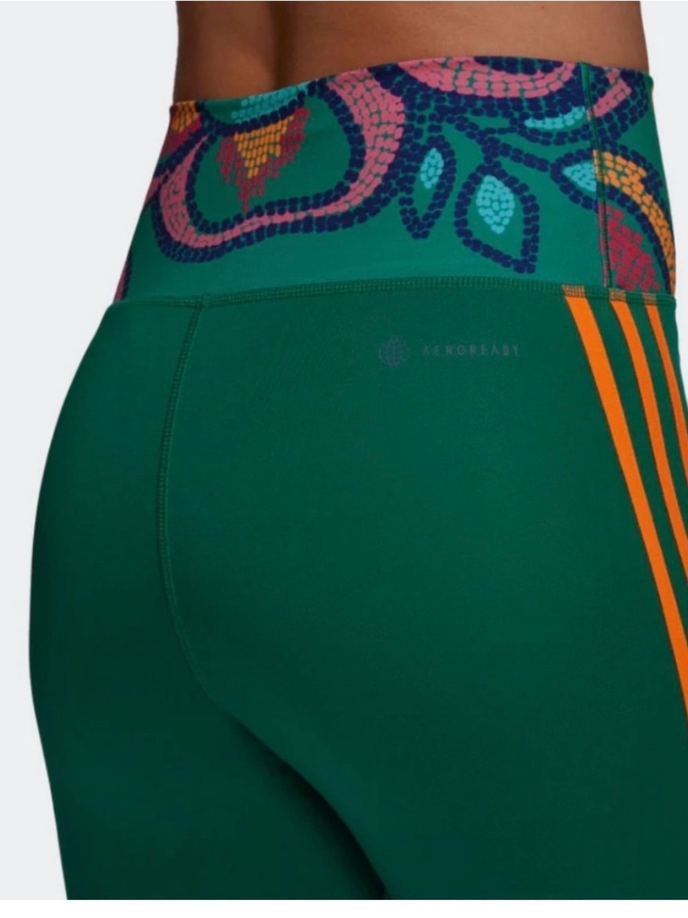 NWOT FARM Rio Leggings Adidas Womens - Picture 3 of 4